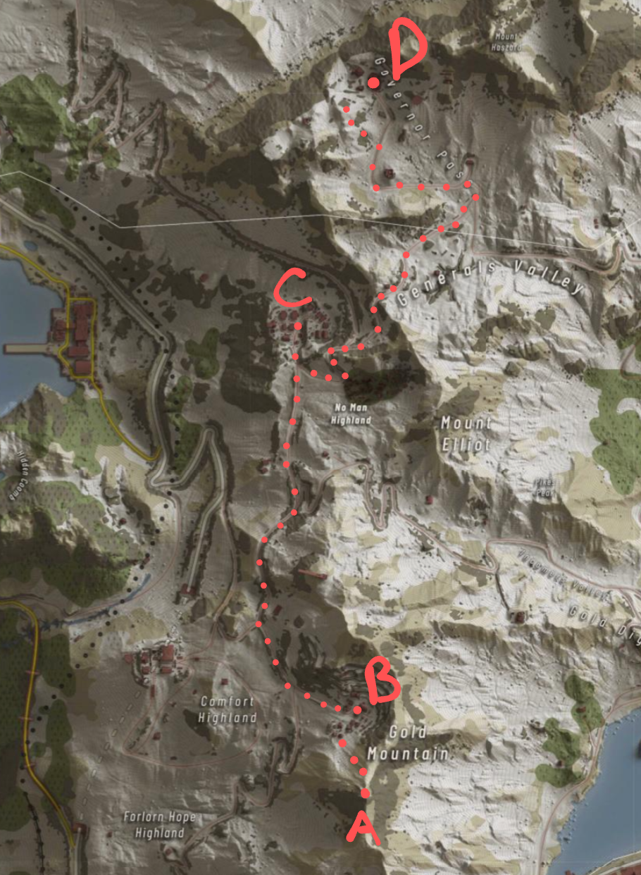 Operation Wolverine tacmap